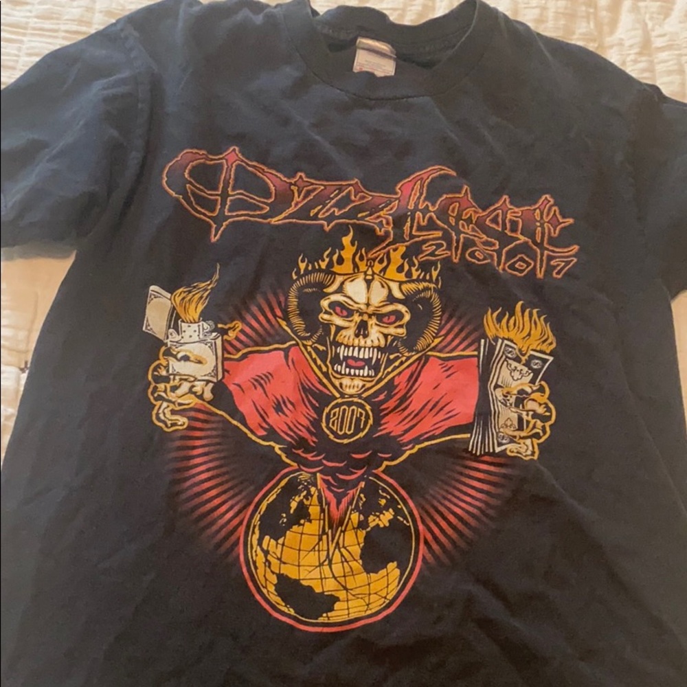 OzzFest 2007 vintage tee